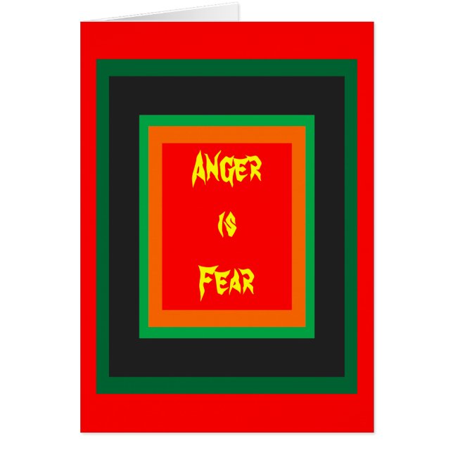 ! UCreate Ilis Fear Hälsningskort (Framsidan)