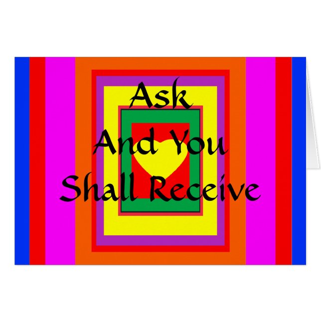 ! UCreate Zazzle - Fråga om du får MUSEUM Hälsningskort (Framsidan Horizontal)