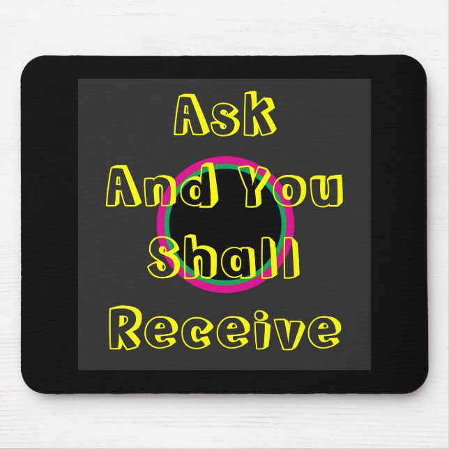 ! UCreate Zazzle - Fråga om du får MUSEUM Musmatta (Framsidan)