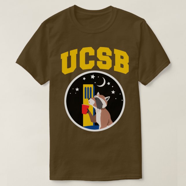 UCSB RaccoonTShirt T Shirt (Design framsida)