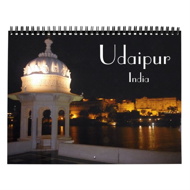 Udaipur 2027 kalender (Omslag)