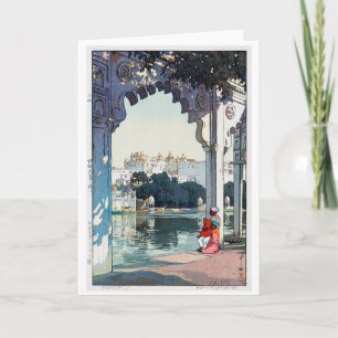 Udaipur Castle, Indien, Hiroshi Yoshida Kort