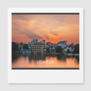 Udaipur solnedgång