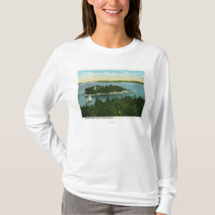 Udd Elizabeth beskådar av två fyrar T-shirt