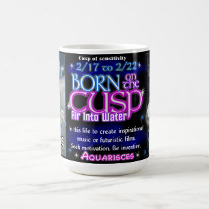 Udd för AquariusPisces Zodiac 15 uns mugg