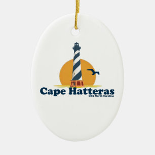 Udd Hatteras. Julgransprydnad Keramik
