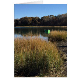 Udd ror fartyget hälsningskort