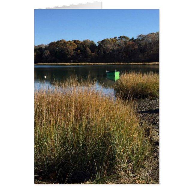 Udd ror fartyget hälsningskort (Framsidan)