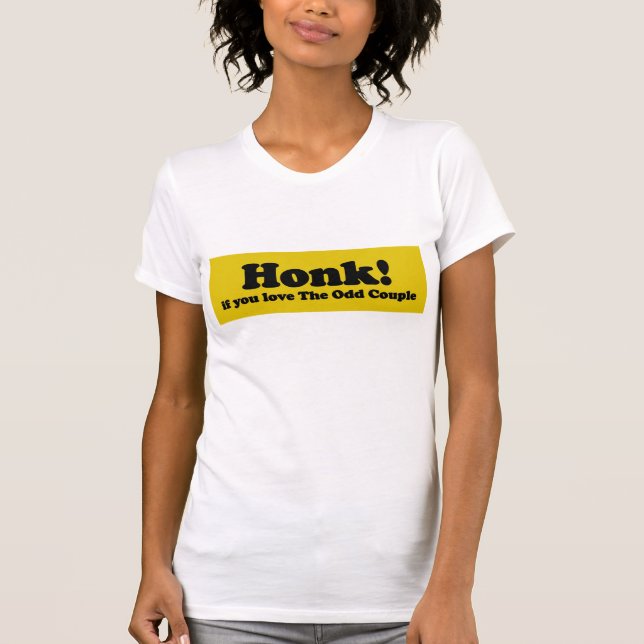 Udda koppla ihop snattrandet-skjortan tee (Framsida)