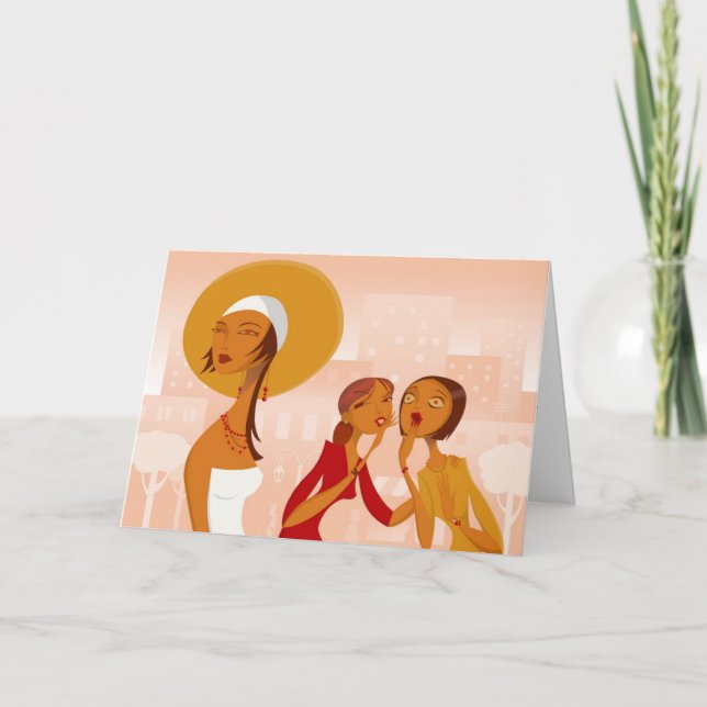 Udda man ut tack kort (Framsida)