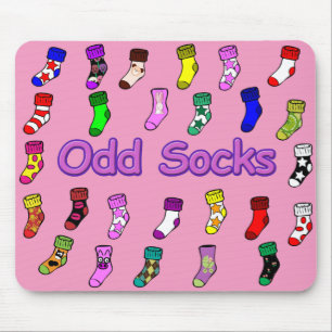 Udda sockaMousepad rosor Musmatta