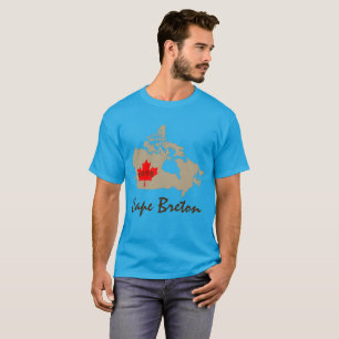 UddBreton Nova Scotia skräddarsy det Kanada T-shirt