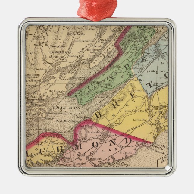 UddBreton, Richmond län, NS Julgransprydnad Metall (Framsidan)