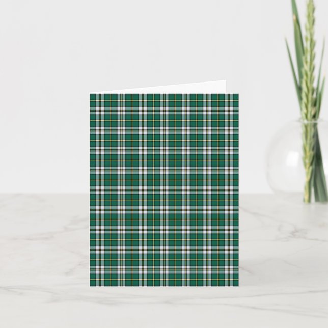 UddBretonNova Scotia Kanada Tartan Kort (Framsida)