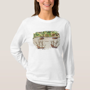 Udden av Florida och delfinfloden Tee Shirt