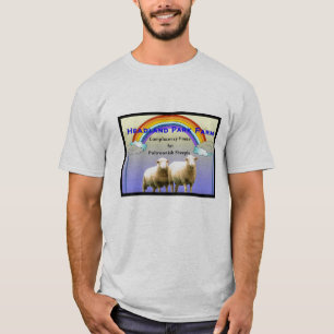 Udden parkerar lantgården Poltroonish Sheeple T-shirt