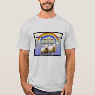 Udden parkerar lantgården Poltroonish Sheeple T-shirt