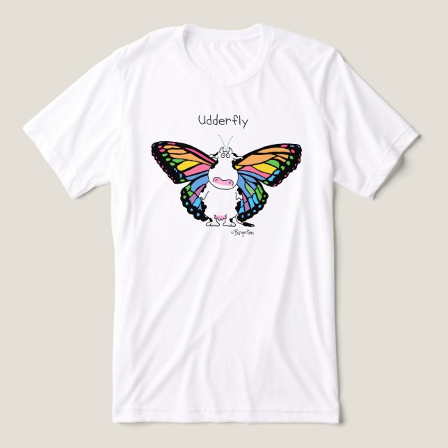 UDDERFLY av Sandra Boynton T Shirt (Design Framsida)