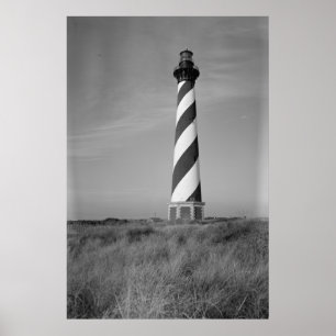 UddHatteras fyr Poster