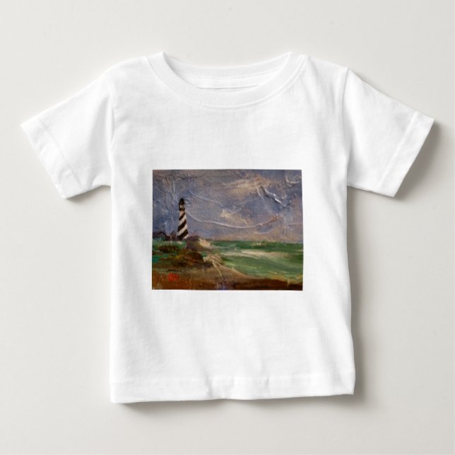 UddHatteras fyr Tee Shirt (Framsida)