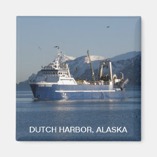 UddHorn, fabriksTrawler i den holländska hamnen, Magnet