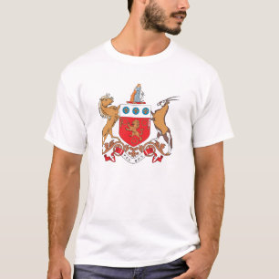 Uddkolonivapensköld (1876) tee shirt