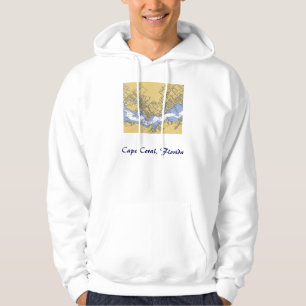 Uddkorall, Florida den nautiska hamnen kartlägger Hoodie