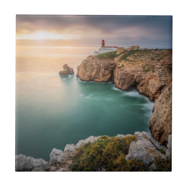 UddSt. Vincent | Sagres, Algarve, Portugal Kakelplatta (Framsidan)