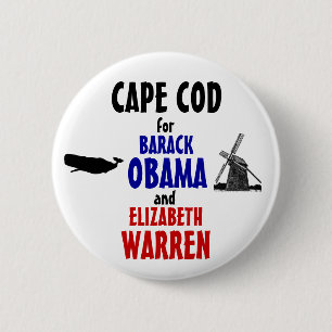 UDDTORSK för Obama och Warren 2012 Knapp