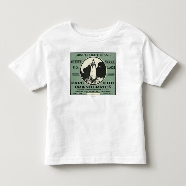 Uddtorsk ljusa Minots brännmärker T Shirt (Framsida)