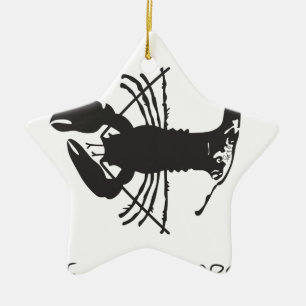 UDDTORSKHUMMER JULGRANSPRYDNAD KERAMIK