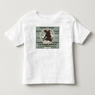 Uddtorskkvarn brännmärker Cranberryetiketten T Shirt
