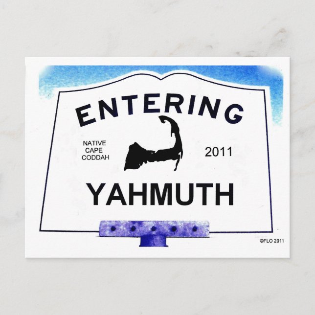 Uddtorsktown, Yahmuth (Yarmouth till Vykort (Framsida)