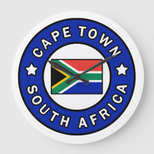 UddTown Sydafrika Stor Klocka