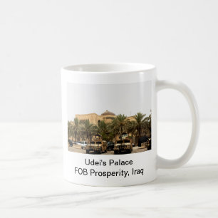 Udei; s-slott, FOB-välstånd, Irak Kaffemugg