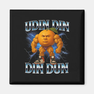Udin Din Din Dun Funny Italy Brainrot Meme Bodyb Magnet