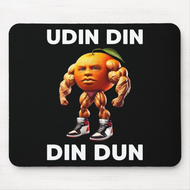 Udin Din Din Dun Italienska Brainrot Meme Udindind Musmatta (Framsidan)