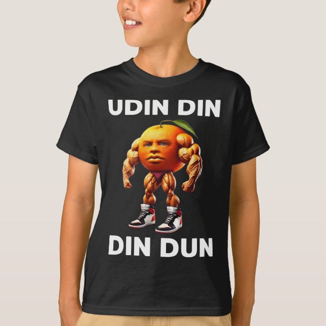Udin Din Din Dun Italienska Brainrot Meme Udindind T Shirt (Framsida)