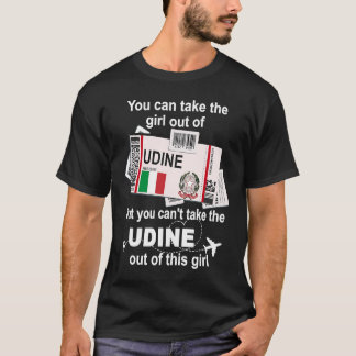 Udine Boarding Pass Udine Girl Udine T Shirt