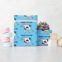 Udold A-moo-sjunga-Tecknad med singing Cow Pun-des