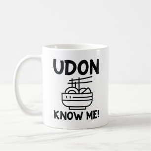 Udon Know Me Kaffemugg