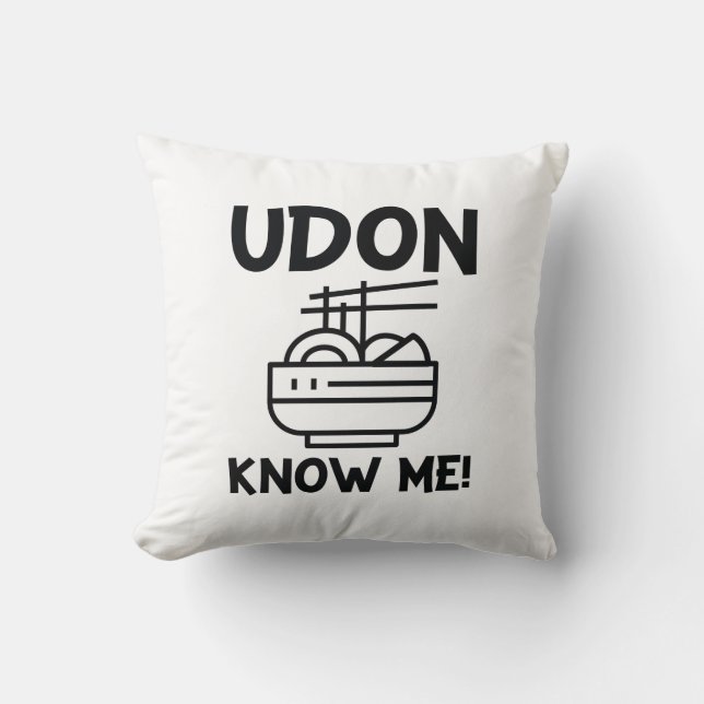 Udon Know Me Kudde (Framsida)