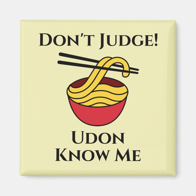 Udon Know Me Magnet (Framsidan)