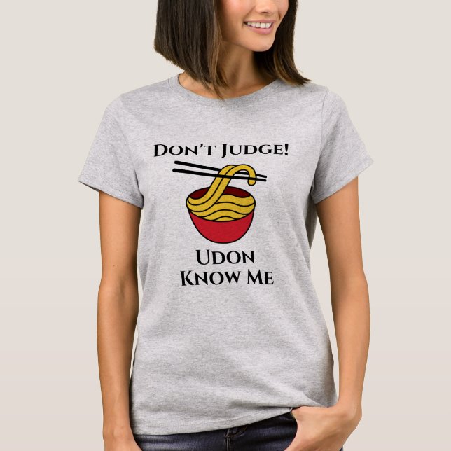 Udon Know Me T-Shirt (Framsida)