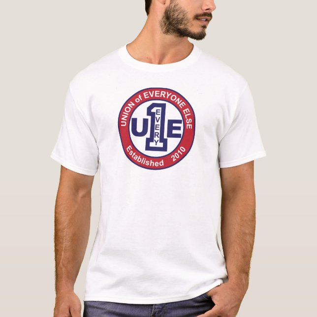 UE1EWHITE T SHIRT (Framsida)