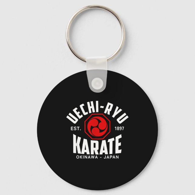 Uechi-ryu Karate Do kampsport Japan Okinawa  Nyckelring (Framsida)