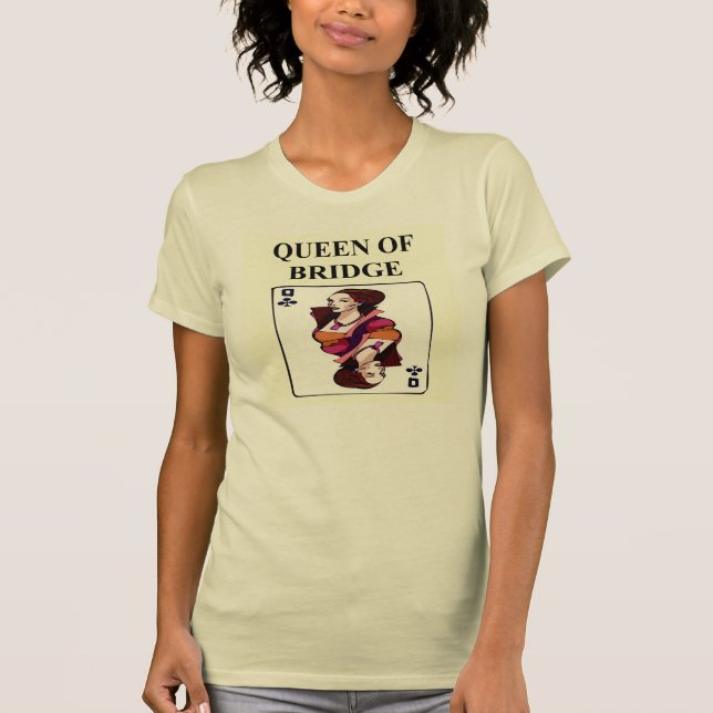 ueen den modiga spelare för dubblett av tee shirt (Framsida)