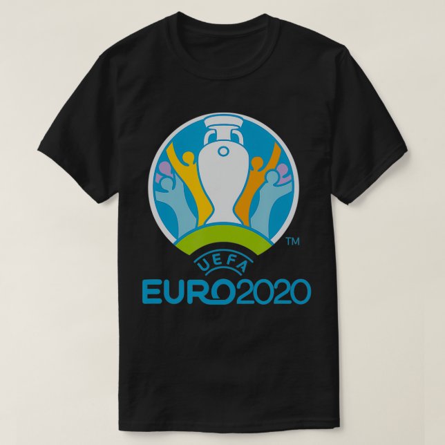 UEFA EURO 2020 Logotyp3  T Shirt (Design framsida)