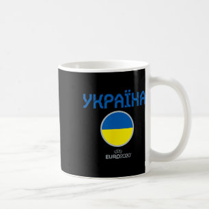 Uefa Euro 2020 ukrainas nation Kaffemugg