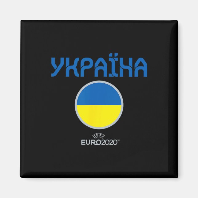 Uefa Euro Ukrainas nation Magnet (Framsidan)